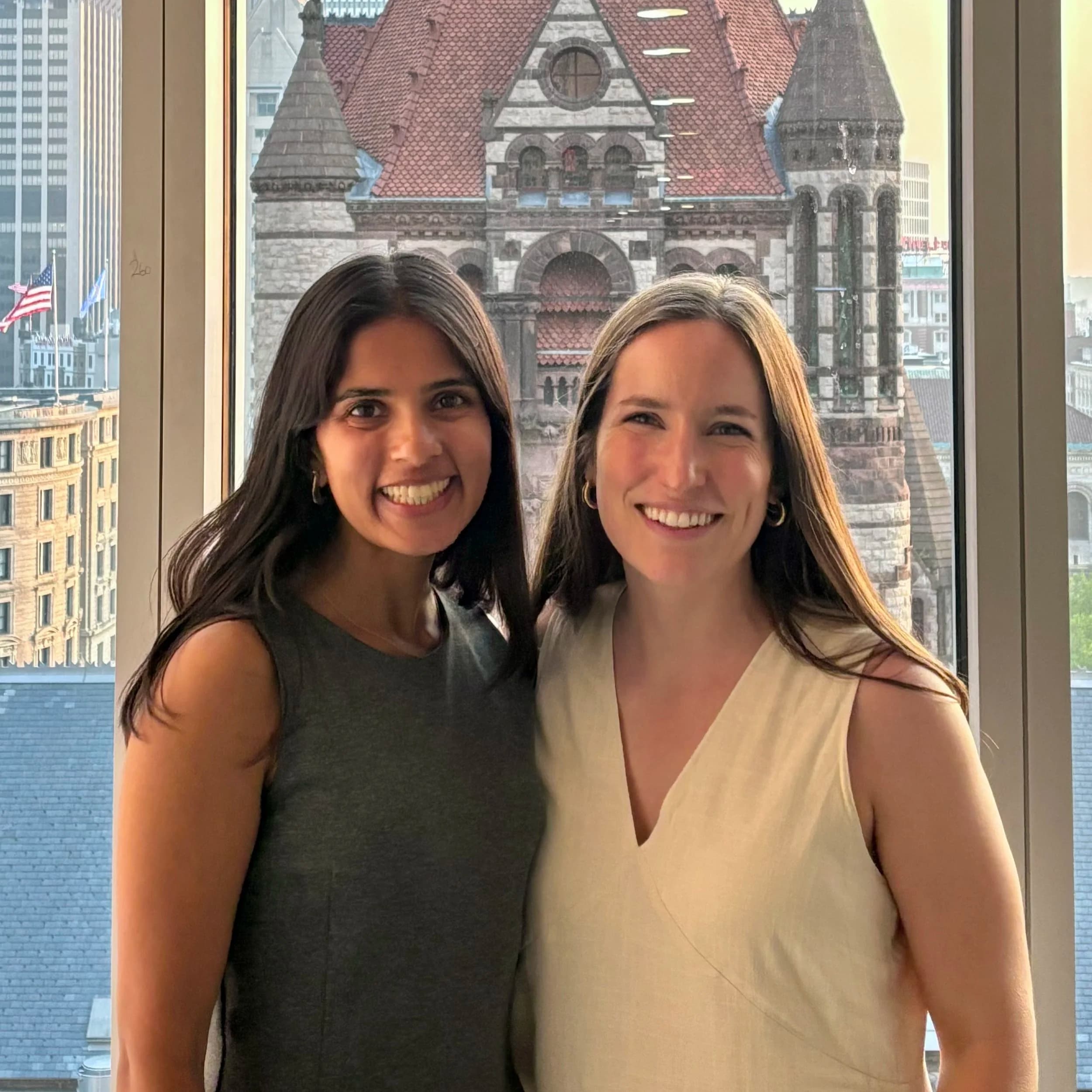 Pooja Singhi and Kelly Rooney, co-founders of Homemade, in Boston.